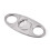 Stainless Steel Cigar Cutter Silver with Sharp Blade for Precise Cutting and Travel Use 1