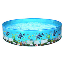 Inflatable Swimming Pool Quick Set Above Ground Family Pool for Backyard Garden Outdoors
