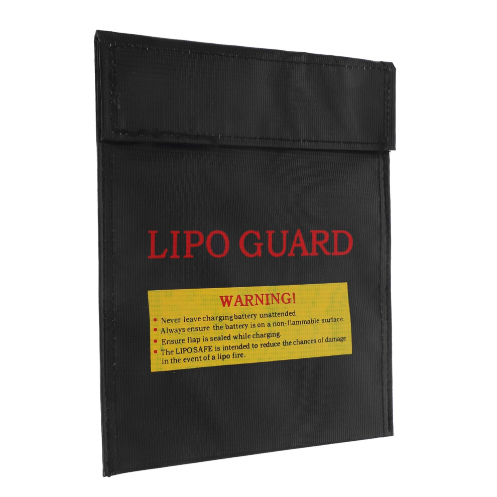 Fireproof Battery Storage Bag With Multilayer Design, Heat Resistant Lining And Secure Zip Closure 9330225581888