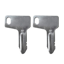2pcs AT110583 RG60472 Ignition Key Set for John Deere and Yanmar Excavator, Direct Replacement Fit