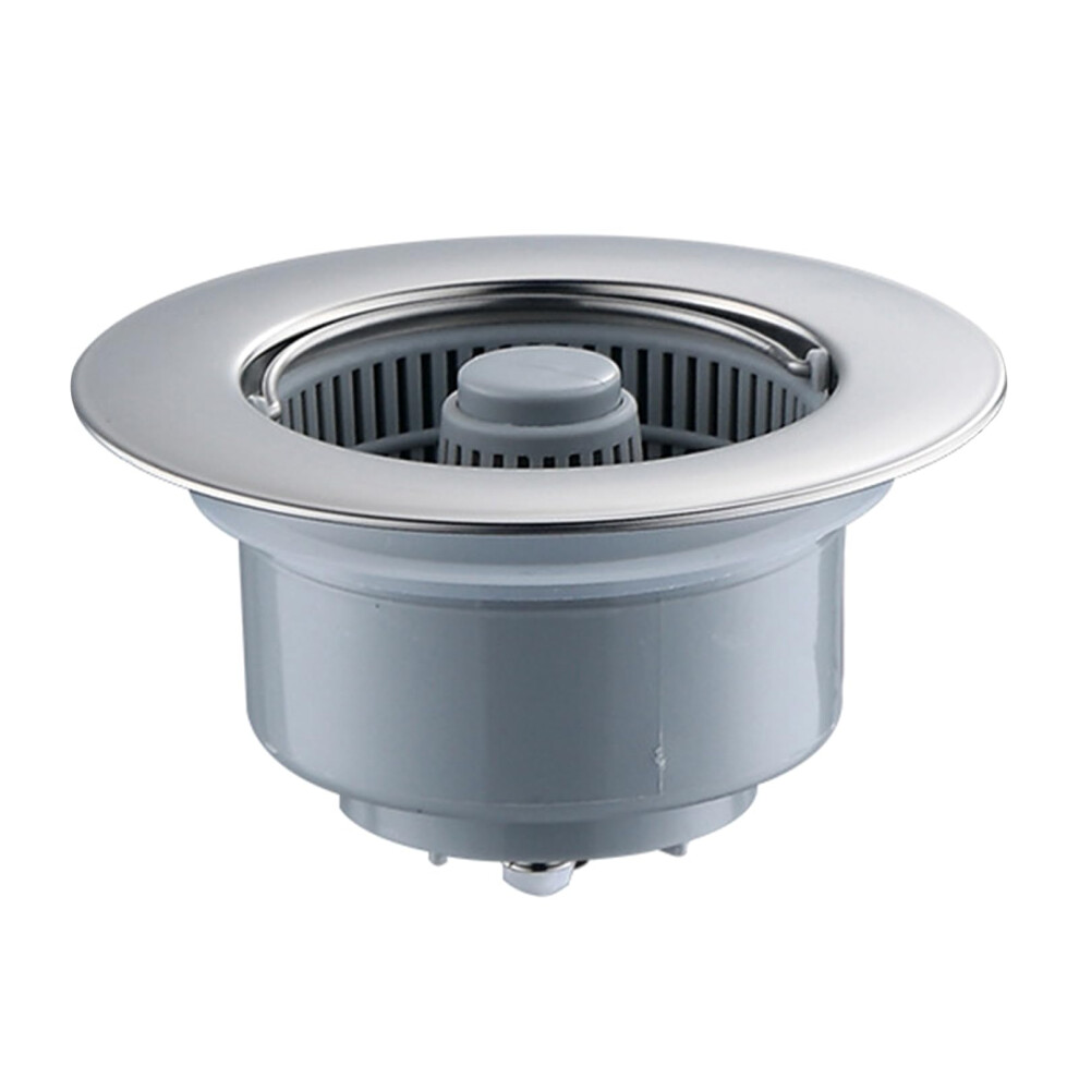 3 In 1 Sink Strainer With Pop Up Stopper, Foldable Handle Drain Filter For Kitchen, Leakproof And Easy Clean 9351714853033