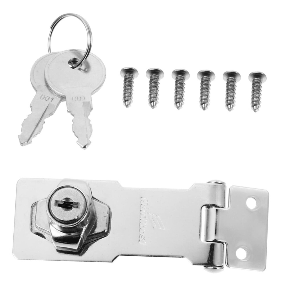 Cabinet Lock With Keys And Safety Gate Latch, Keyed Security Lock, Easy Install, Durable Home Design 9073542243281