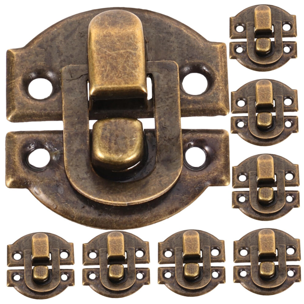30Pcs Antique Box Latch Vintage Hasp Clasp Set For Wooden Jewelry Boxes Cabinets Toolboxes Secure Decorative Style 9073542243328