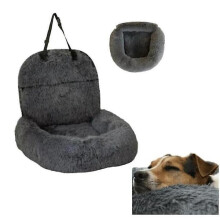 Beskyttende bilseng for hund beroligende bilseng for hund vaskbart hundesete M