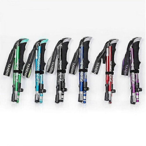 Naturehike Antishock Sammenleggbare Turstaver5-Seksjoners Turstav
