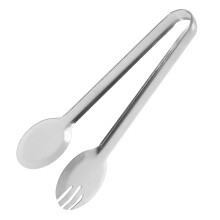 12 Inch Stainless Steel Food Tongs with NonSlip Grip, Heavy Duty Kitchen Serving Tongs for BBQ, Salad and Baking