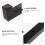2pcs Floating Shelf Brackets Heavy Duty Hidden Mount Design Wall Mounted Shelf Support Set 3
