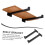 2pcs Floating Shelf Brackets Heavy Duty Hidden Mount Design Wall Mounted Shelf Support Set 4