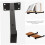 2pcs Floating Shelf Brackets Heavy Duty Hidden Mount Design Wall Mounted Shelf Support Set 5
