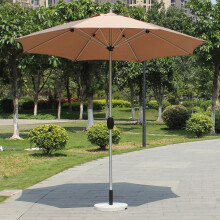 Tuinterras, binnenplaats, strand, zwembad, tafel, parasol met 6 ribben, placemat, parasol voor terras, buitentafelparasol