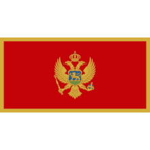 Montenegros flagga Montenegro