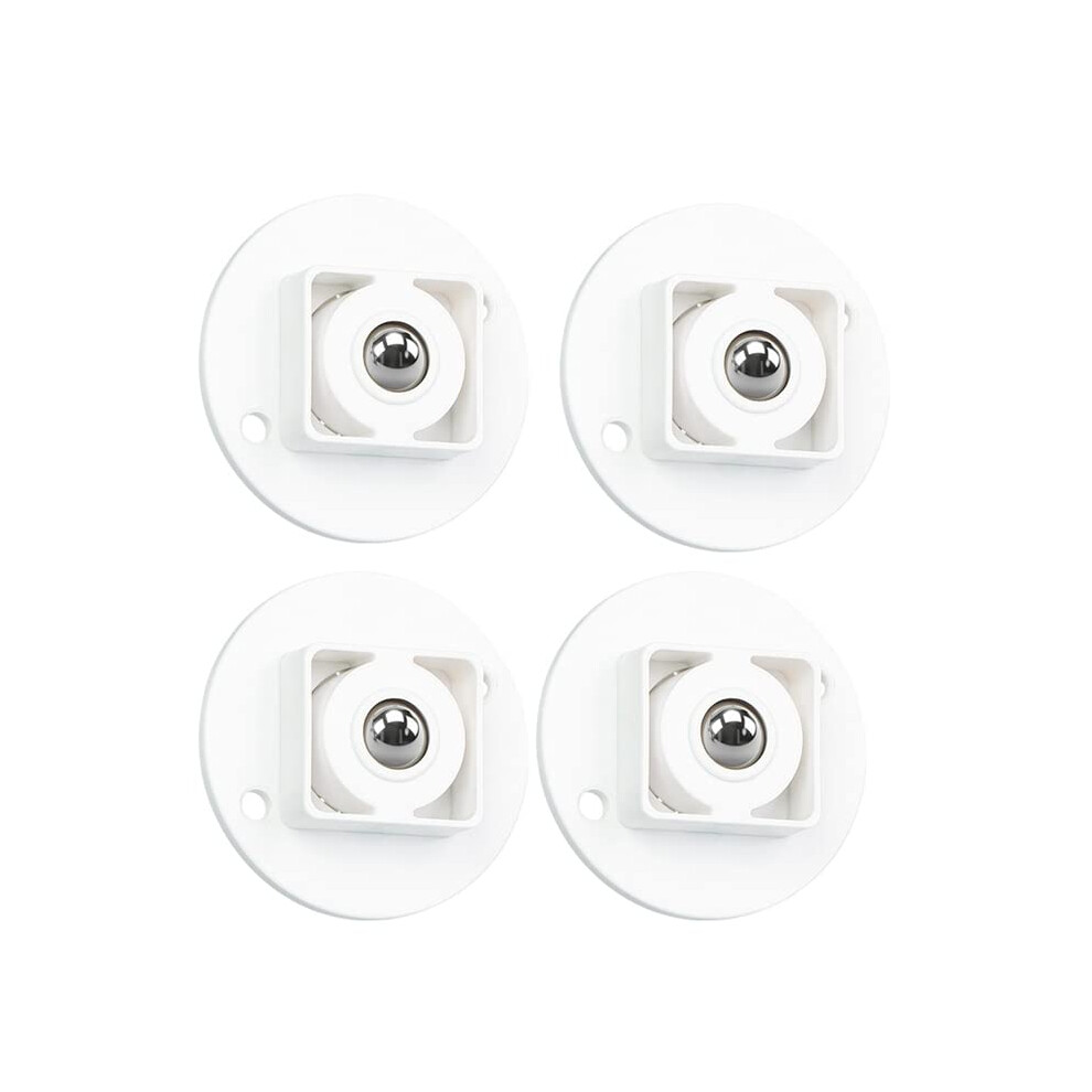 4 Pack Universal Caster Wheels 360 Rotating Noise Reduction Design For Furniture Storage Box 9073542244660