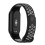 Silikone rem kompatibel med Xiaomi Mi Band8 Sort+grå 1