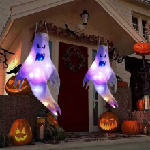 Αντιανεμόσακοι για το Halloween, Κρεμαστοί Αντιανεμόσακοι με Φωτάκι LED, συμβατοί με