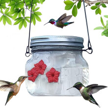 Mangeoire à colibris de jardin, bocal Mason, Muse Nature's Way Bird Products