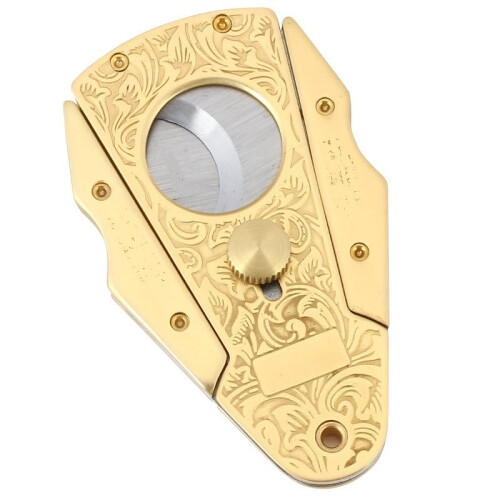 Stainless Steel Cigar Cutter Scissors DoubleEdged Sharp Blades for Precise Clean Cutting Gift