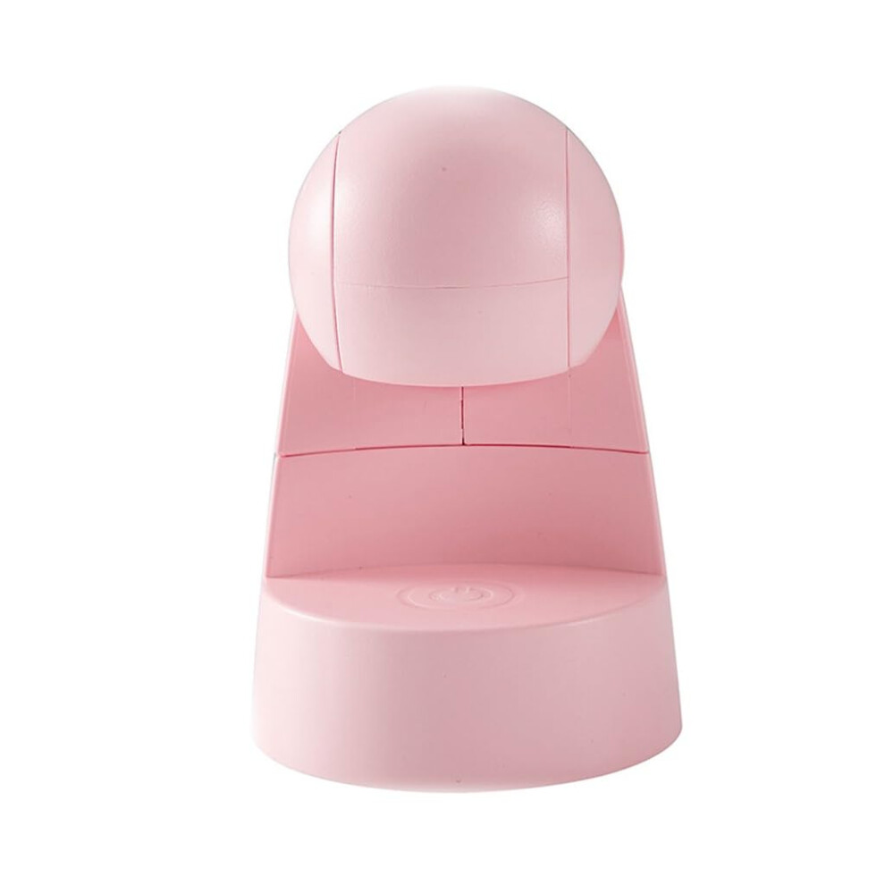 UV LED Nail Lamp 18W Gel Polish Dryer with Smart Infrared Sensing and Gradual Power Increase Black