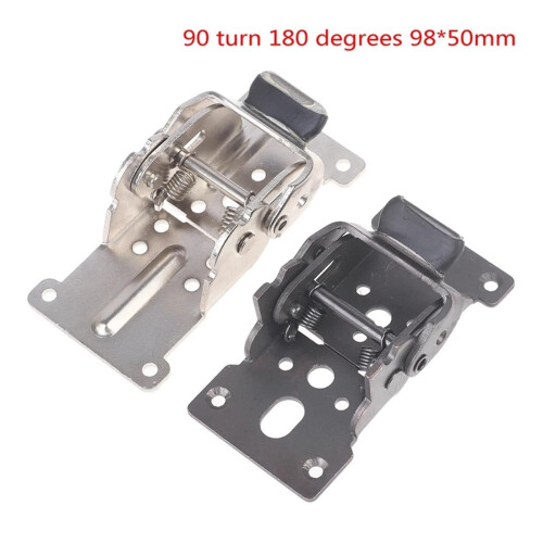 Folding Table Leg Hinge 1PC Black 90180 Adjustable SelfLocking Ball Bearing Door Hinge 1