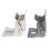 Folding Table Leg Hinge 1PC Black 90180 Adjustable SelfLocking Ball Bearing Door Hinge 5