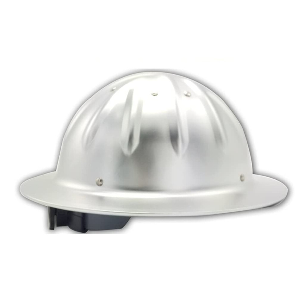 Full Brim Aluminium Hard Hat Lightweight Adjustable Safety Helmet For Outdoor Construction Work 9073542246305