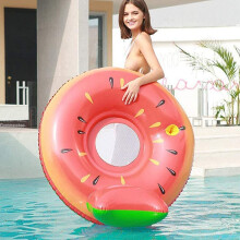 Inflatable Pineapple Pool Float for Adults, Durable Raft Lounger with Comfortable Design for Summer