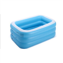 Inflatable Swimming Pool 51x35x20 Inch Large Family Above Ground Pool for Adults and Kids Outdoor Backyard