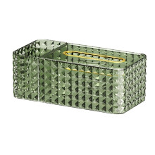 Foldable Tissue Box Holder for Home and Car, Compact White Organizer for Bathroom and Living Room