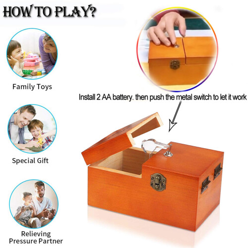 Useless Box with SelfTurning Switch, Funny Desk Gadget Gift for Office or Christmas 1