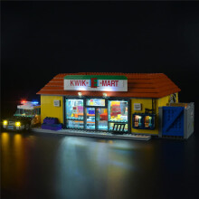 LED Light Kit for Simpsons KwikEMart 71016, Realistic Illumination, Easy Installation