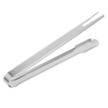 Stainless Steel Cooking Tongs with Locking Clip, Secure Grip BBQ Grill Tongs for Outdoor Cooking