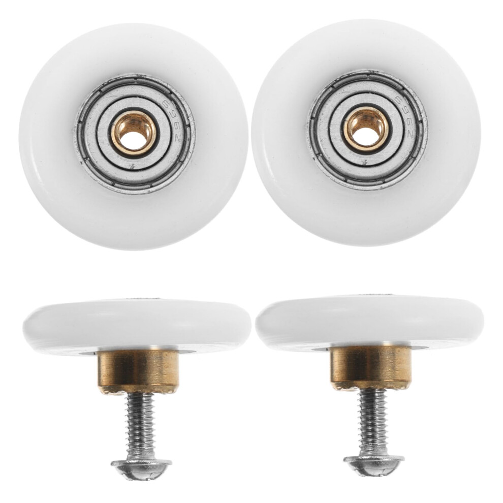 4Pcs Rustresistant Shower Door Rollers For Smooth Sliding Bathroom Doors, Easy Installation And Durable Performance 9045646646398
