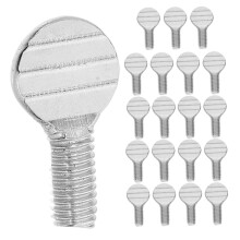 Universal Rotisserie Replacement Parts Stainless Steel Fork Tightening Screws and Thumb Knobs for Air Fryer