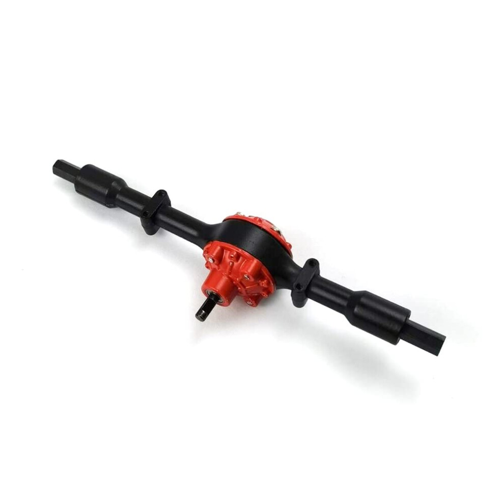 Metal Rear Bridge Axle With Shock Absorber Leaf Spring Suspension For Wpl D12 B16 B36 B14 B24 Rc Trucks Set A Black 9351714854665