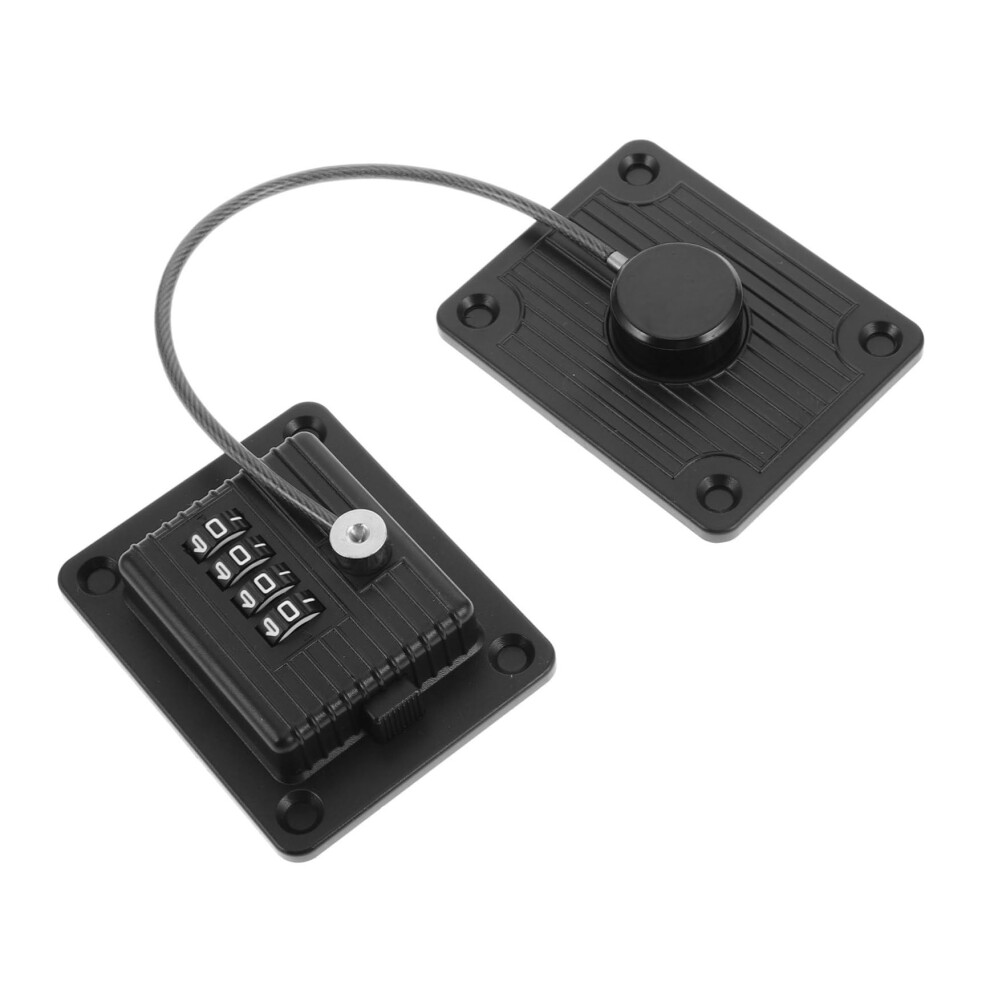 Fridge Lock with Password Security, No‑Drill Child Safety Cabinet Lock for Drawers and Refrigerators
