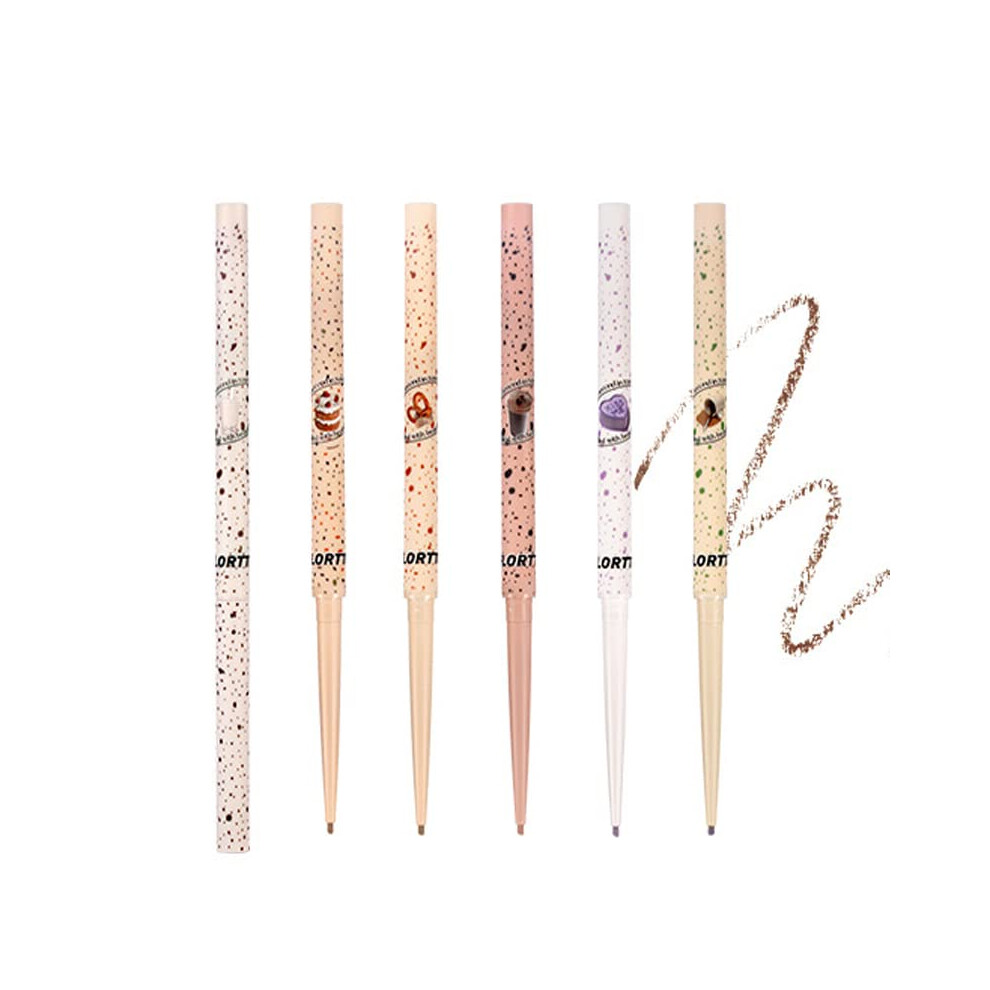 Waterproof Gel Eyeliner Pencil Ultra Thin Precision Tip Smudgeproof Twistup Matte  Pigment Color 10#-image-OPC-PTG7CCZ-NEW