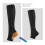 Compression Socks 20-30 mmHg Knee High Dot-Top Open Toe 5