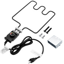 1500W Electric Smoker Heating Element for Masterbuilt Grill, with Adjustable Thermostat Cord and Quick Heat Restoration