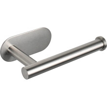 Adhesive Toilet Paper Holder Stainless Steel NoDrill Wall Mounted NonPerforated Roll Support