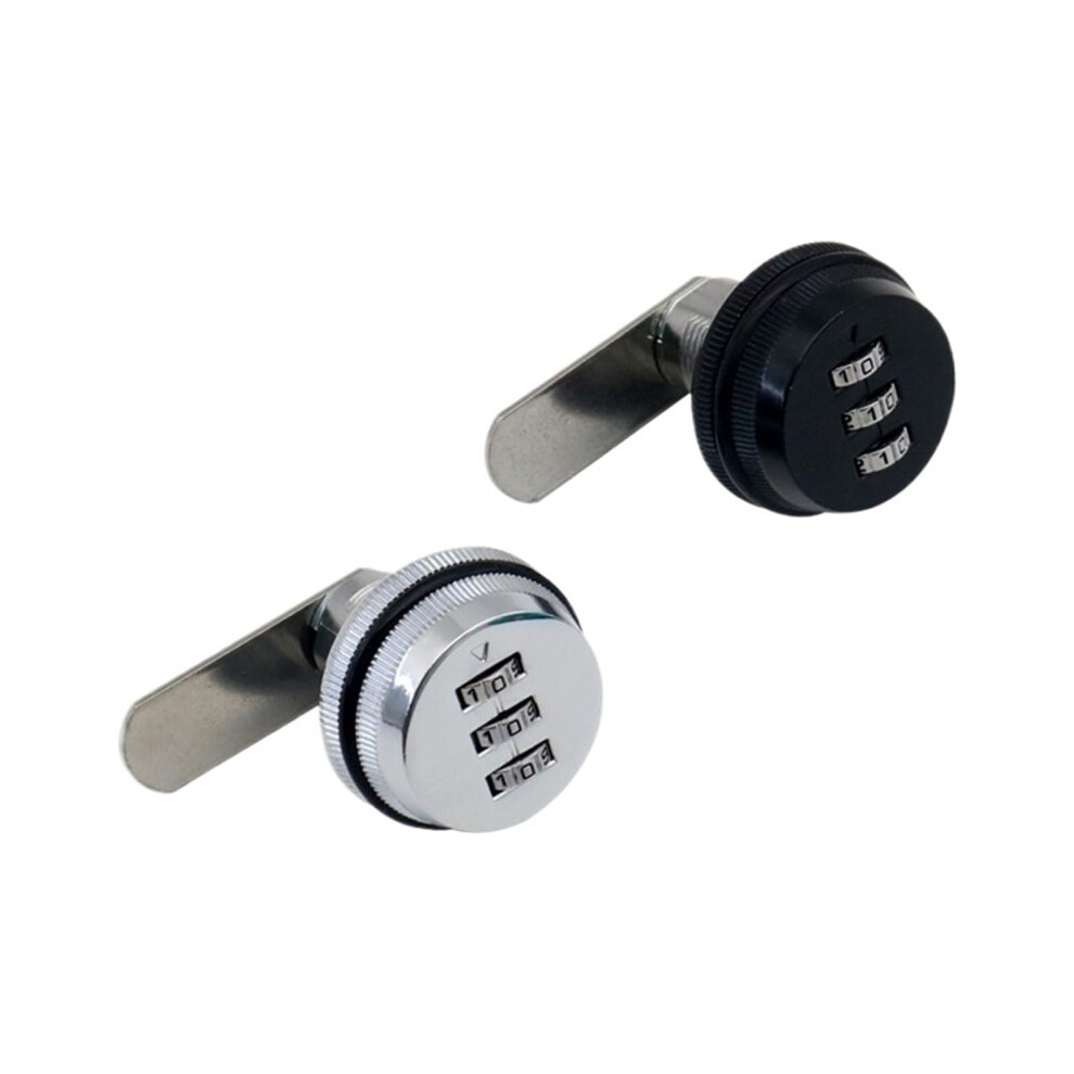 25Mm Zinc Alloy Cam Lock Chrome Plated Cabinet Drawer Lock With Secure Latch Closure 9330225586753