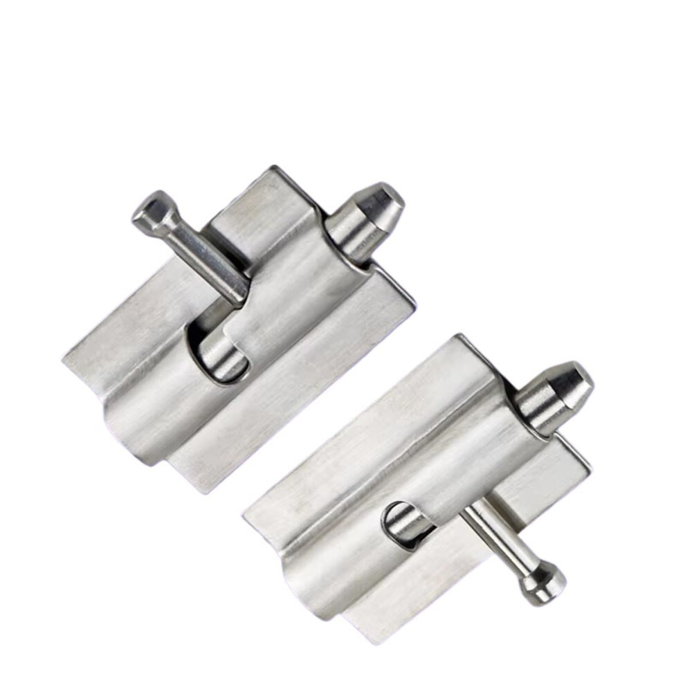 304 Stainless Steel Door Bolt Lock, Spring Loaded Gate Latch With Easy Manual Release, 1Pcs Xg04017l 9330225586883