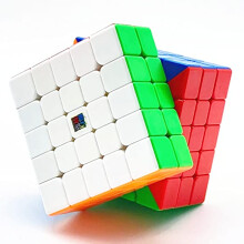 Bokefenuo 5x5 Magnetic Speed Cube Stickerless Puzzle with Smooth Fast Turning