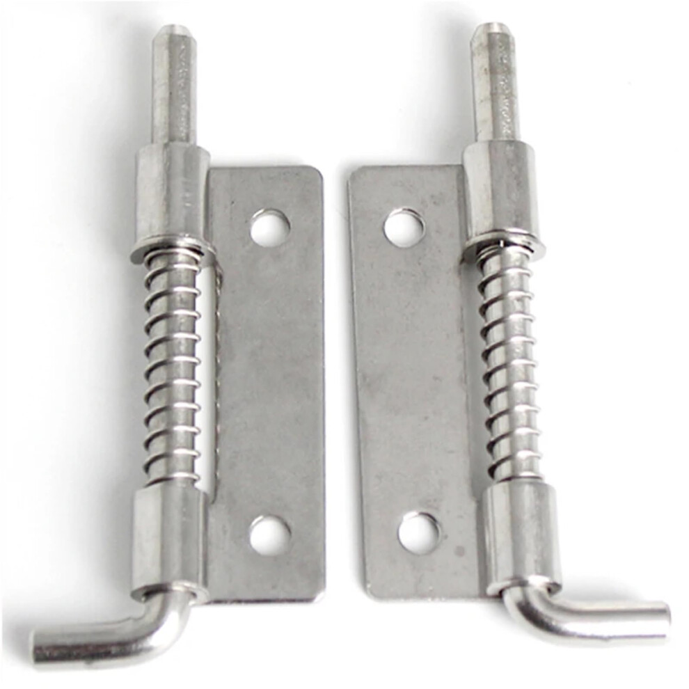 304 Stainless Steel Spring Latch Hinge No Holes Left Hand For Electrical Box Secure Corrosionresistant 9330225587071