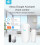 5 Pack Smart WiFi Door Window Sensor, Wireless Home Security Alarm with App Control, Alexa Google Compatible 2