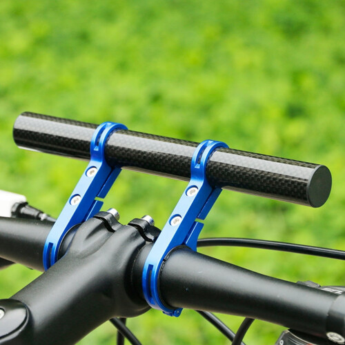 Förlängningsfästen för cykelstyre, kolfiber, 2 delar 2
