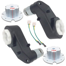 2Pcs 24V Ride On Car Gearbox Motor 40000RPM Speed RS555 Replacement for Kids Electric Jeep SUV