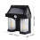 Solar Outdoor Wall Light 3 Modes Motion Sensor 5