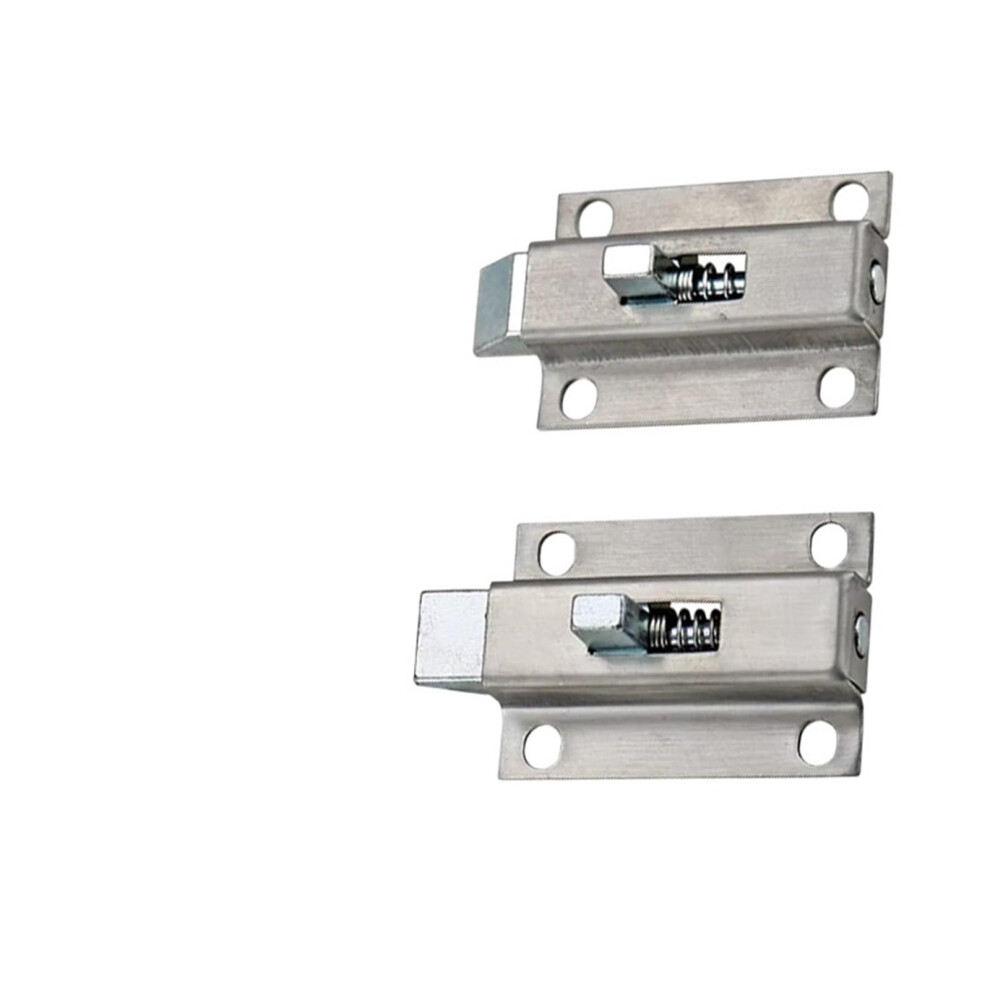 304 Stainless Steel Spring Door Bolt Lock Heavy Duty Corrosionresistant Latch For Cabinet Doors 1Pcs 9045646647166