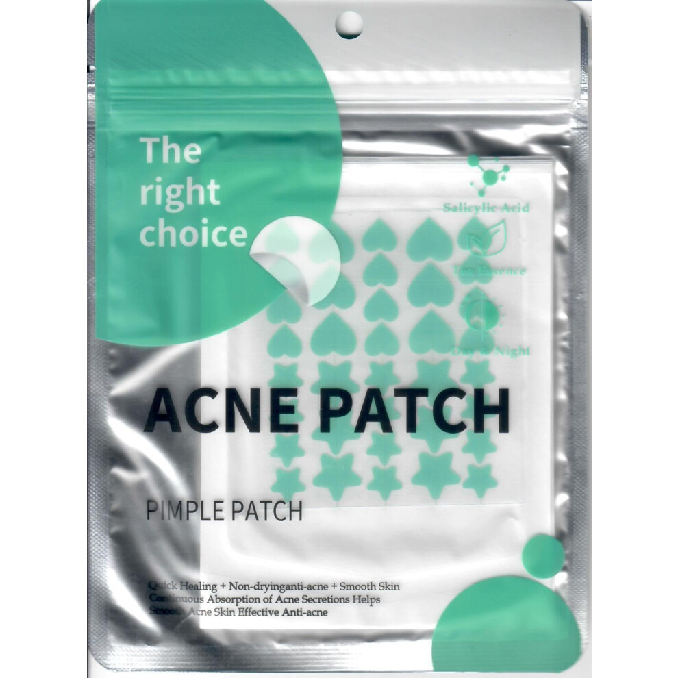 Pimple Patches for Face 180 Count, Hydrocolloid Acne Spot Patches with Salicylic Acid and Tea Tree Oil