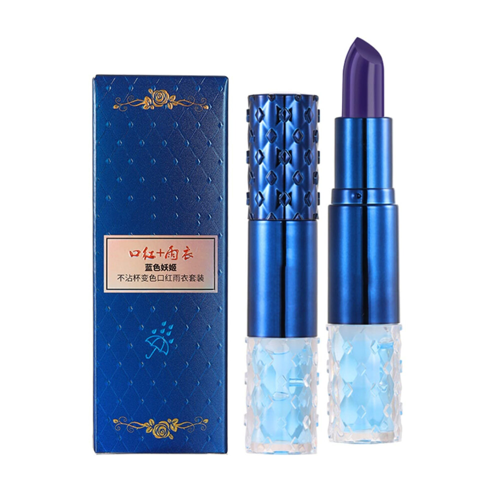 Pink Color Changing Lipstick With Gloss And Balm, 2 In 1 Hydrating Tinted Lip Plump Lip Balm For Women, Waterproof