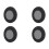 200 Pcs 3D Magnetic Tracking Dot for Scanner Inner 6.0 mm Outer 10 mm Scanning Reference Point  for 3D Scanning 3